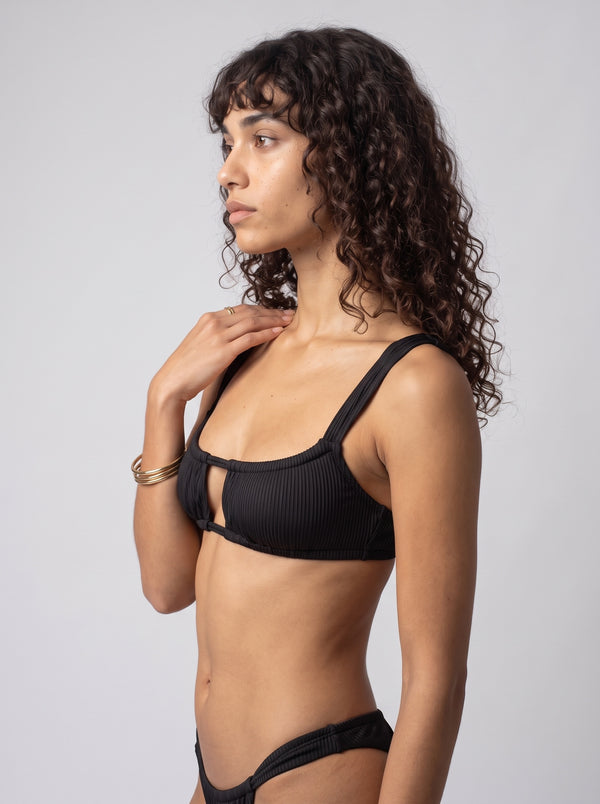 Midnight Doll Bikini Top